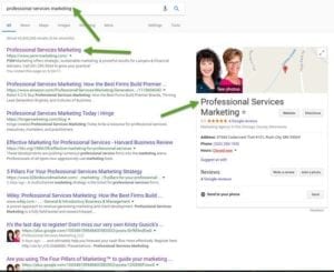 Google Review or Professional Services marketing