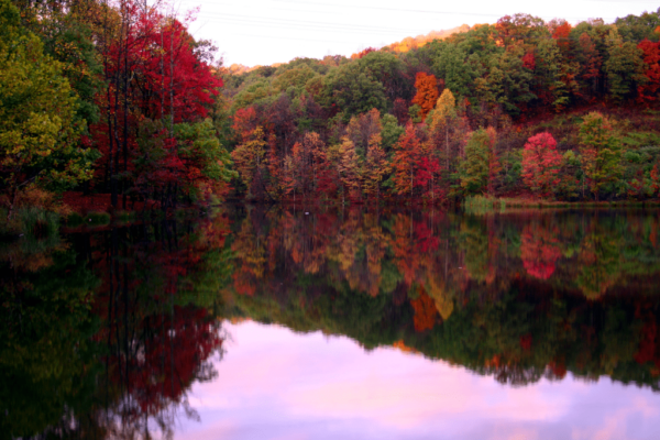 fall lake