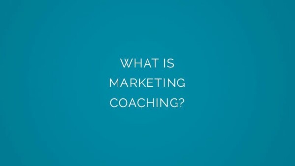 What is marketing coaching?