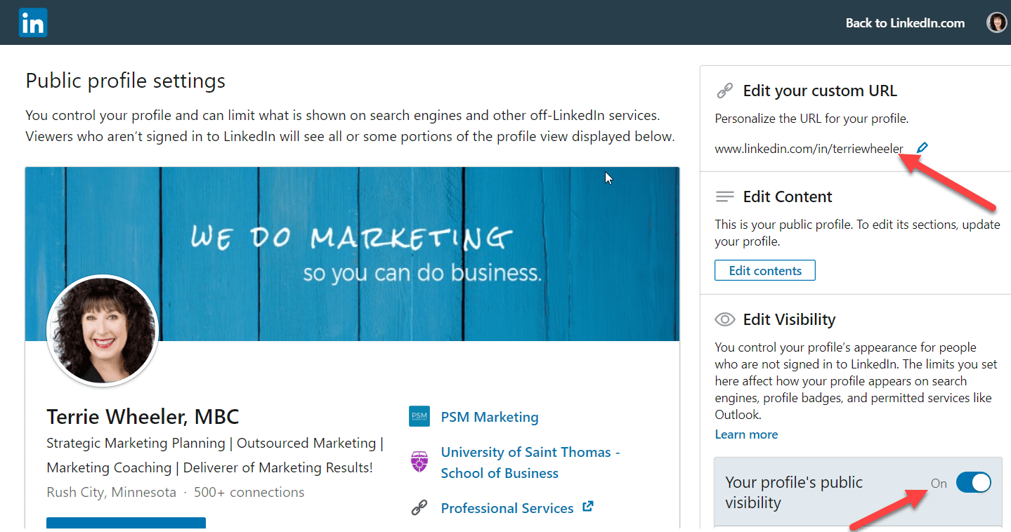 2021 LinkedIn Checklist - PSM Marketing